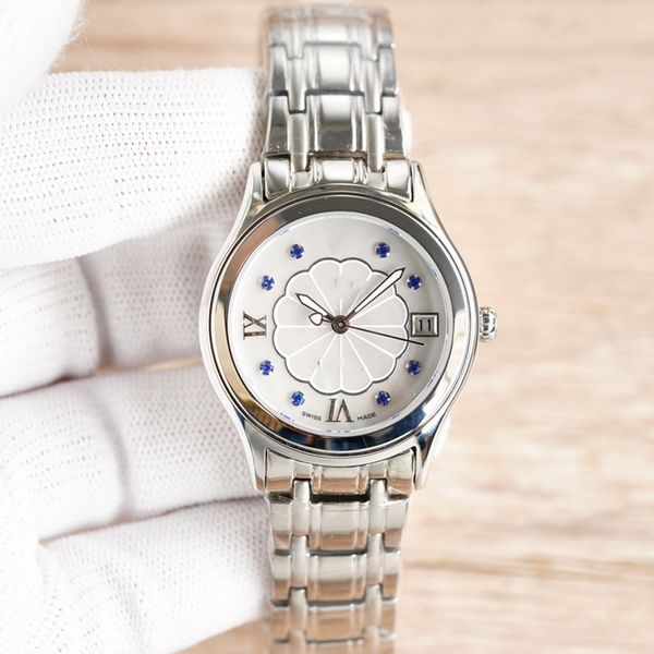 

fashion mechanical elegant womens watch 34mm stainless steel strap sapphire crystal oyster perpetual designer watchs luxury watches montre d, Slivery;brown