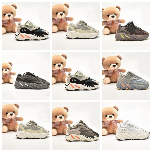 

luxury kids designer shoes athletic 700 infants boys leather sneakers child breathable outdoor sport shoe baby black skeleton runningtrainer