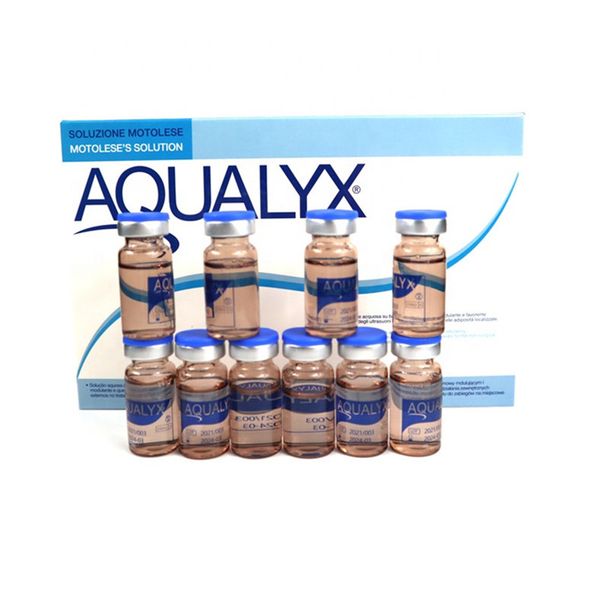 

aqualyx dissolve fat lipolysis lipolytics solution 10 vials x 8 ml