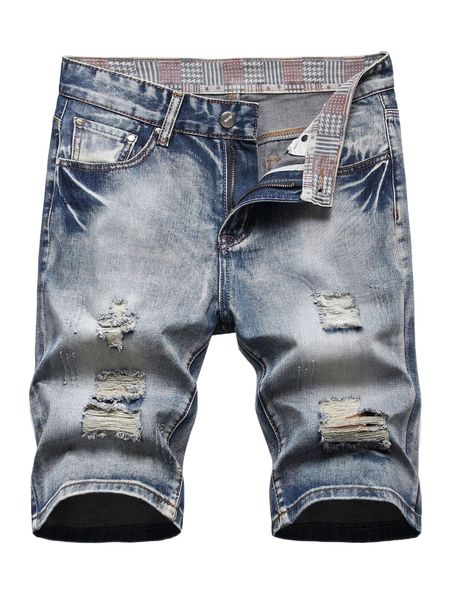 

men ripped bermuda denim shorts 68xf#, White;black