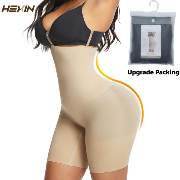 

waist trainer butt lifter slimming underwear body shaper seamless shapewear high tummy panties corset weight loss fajas, Black;white