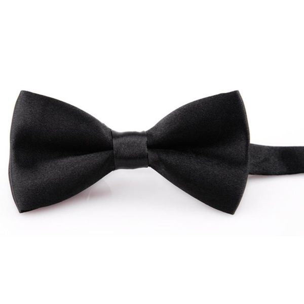 Laço amarra clássico garoto bowtie meninos grils bebê criança amarra moda moda cor sólida festa de borboleta animal de estimação formal ajustável