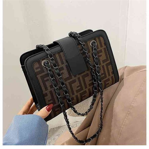 

handbag autumn and winter trend versatile single shoulder underarm chain red handbags on clearance sale