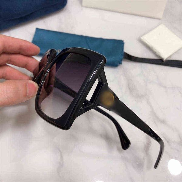 

new g family large square sunglasses net red same sunglasses luxury eyewear 56% off movement, White;black