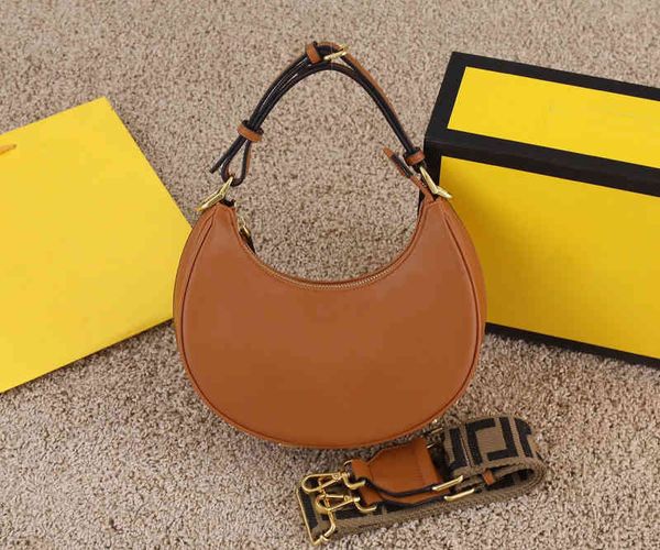 

fashion trend new ladies luxury brand bag designer wholesale summer half underarm baotou leather single shoulder crossbody office women&#039
