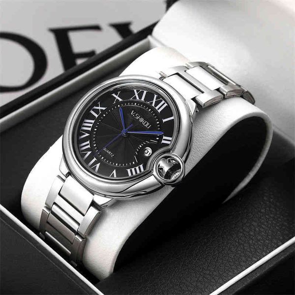 

luxury women watch santos wristwatches podw womenballon bleu tiktok live broadcast and belt quartz handsome leisure, Slivery;golden