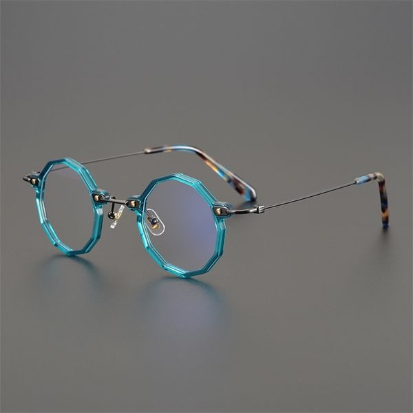

70% factory outlet sales of china style ultra round glasses frame made of pure titanium, White;black