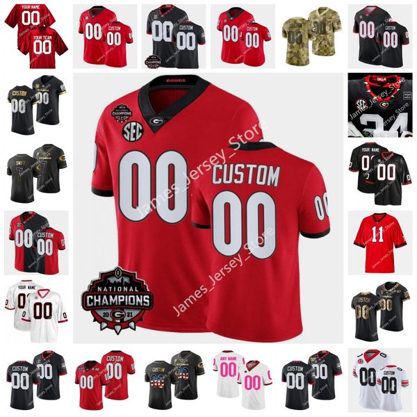 

19 brock bowers jersey uga football jersey 7 lorenzo carter 6 javon wims 97 john atkins 17 davin bellamy 13 jonathan ledbetter 16 kirby smar, Black