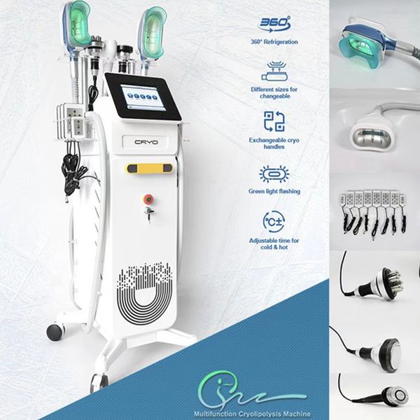 Buon prezzo Cryolipolysis grasso congelamento macchina cavitazione terapia cyro corpo dimagrante radiofrequenza rimozione delle rughe lipo laser macchine sottili