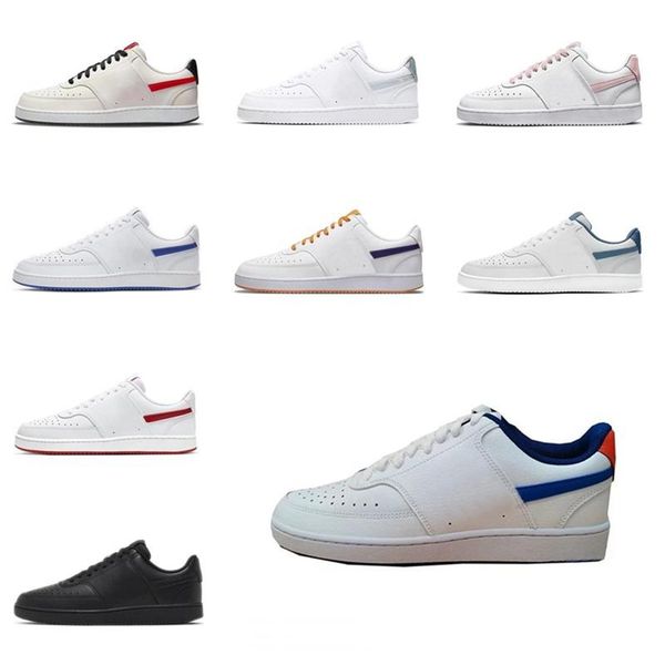

court vision low sneakers designer mens women running shoes triple white black game royal navy rose pink sail university red trainers sports