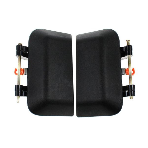 

larbll new pair rear left right door exterior handle black for jeep compass 2007-2016 5115826af 5115826ae 5115826ad