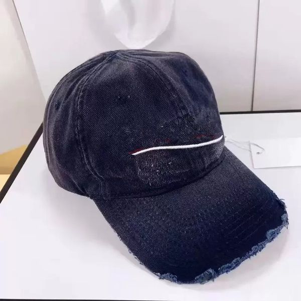 

outdoor hats ball caps luxurys desingers cowboy letter baseball cap woman manempty embroidery sun leisure design black hat embroidered washe, Black;white