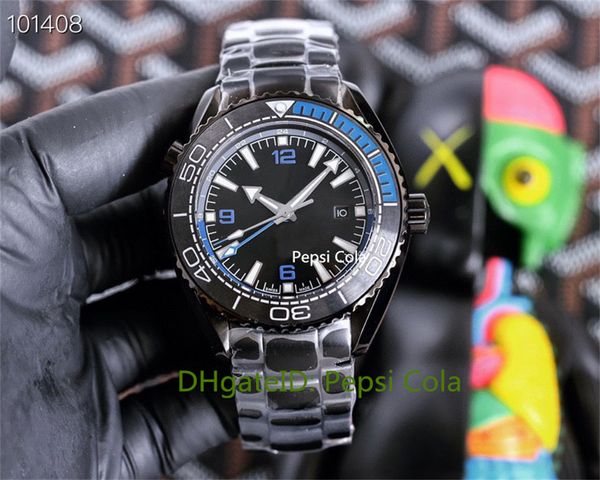 

men's watches 45.5mm 600m automatic mechanical watch 300m sea 316l vs factory made cal8900 movement sapphire fashion diving wristwatch-, Slivery;brown