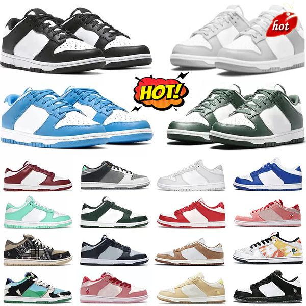 

designer running shoes for men women low cut platform runner sneakers black white classic green kentucky chunky unc university red