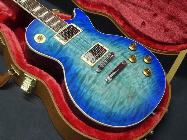 

electric guitar goryo yuto paul standard trans blue burst