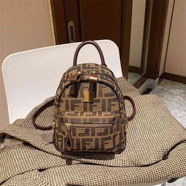 

high-capacity printing fashion trend leisure backpack purses outlet online