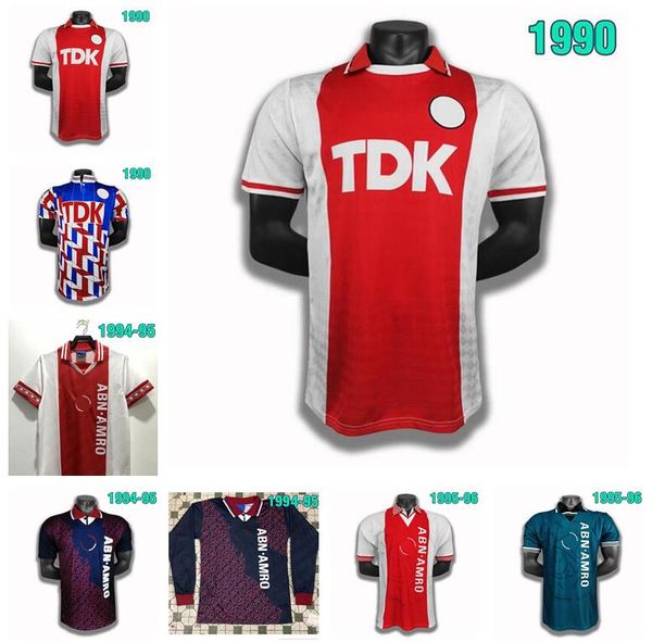 

litmanen retro 94 95 cruijff soccer jersey 97 98 04 05 ibrahimovic kluivert seedorf rijkaard classic 90 00 01 cruijff football shirt vintage, Black;yellow