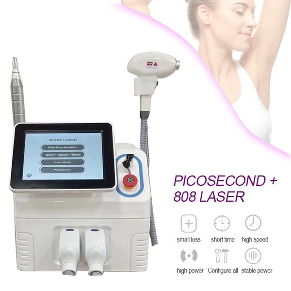 

2022 hair removal beauty items diode with pico laser tattoo spot rejuvenation two function laser machine