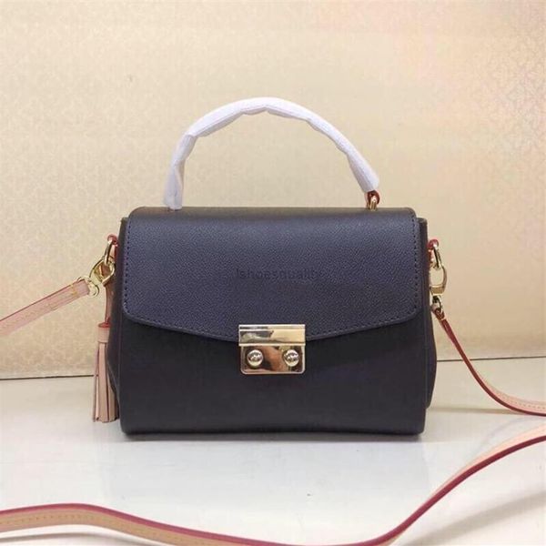 

outdoor bags whole new hands orignal leather lady messenger fashion satchel shoulder presbyopic package croisette damier purse270u