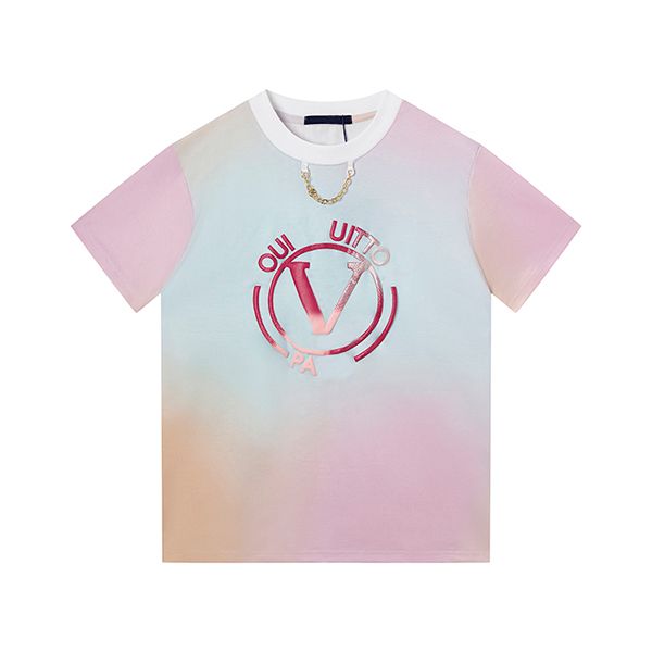 

fashion t shirt tee men and women tie dyeing hip hop short sleeve designer top, White;black