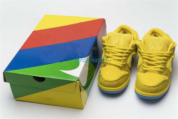 

boots grateful dead x low pro qs basketball shoes orange/yellow/blue/green/pink bear men/women outdoor sneakers sports with original box fas, Black
