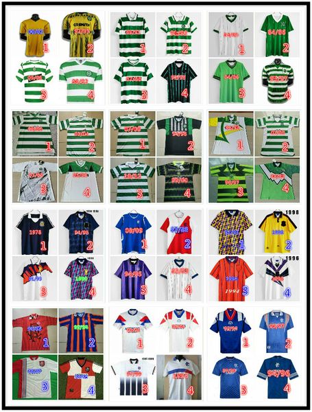 

1978 world cup final scotland retro soccer jersey celtic 1986 1991 1993 1998 1988 1989 gascoigne classic vintage hendry lambert football shi, Black;yellow
