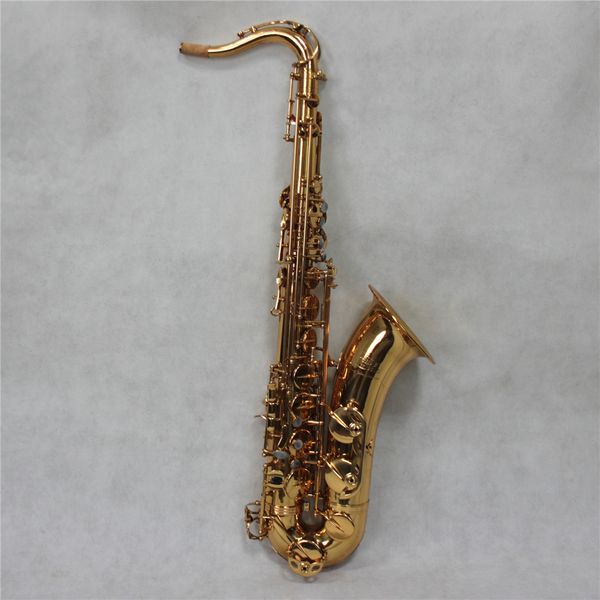 

high grade classic structure gold lacquer tenor saxophone