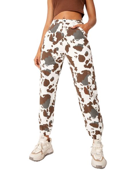 

graphic print jogger jeans j9xi#, Blue