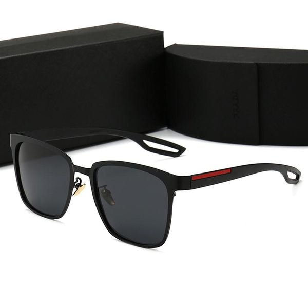 

luxury retro polarized mens women designer sunglasses uv 400 adumbral brand sun glasses fashion eyewear with case286v, White;black