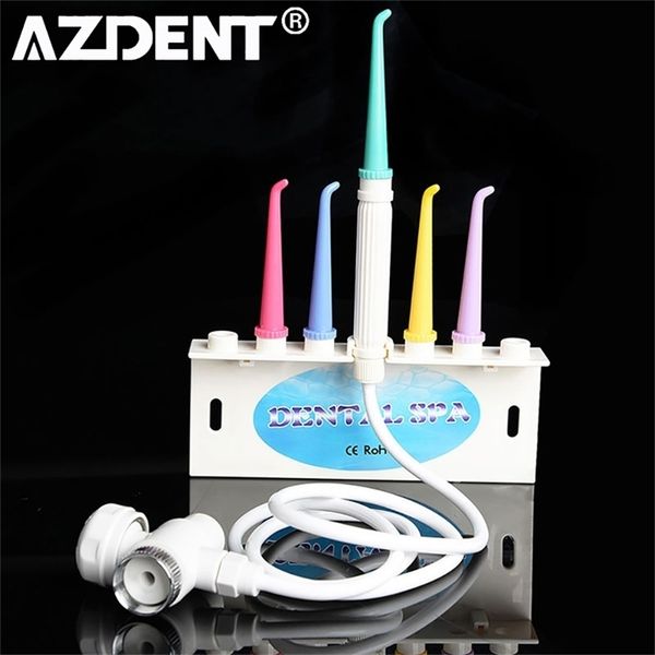 

azdent faucet water dental flosser oral jet irrigator interdental brush tooth spa cleaner teeth whitening toothbrush cleaning 220707