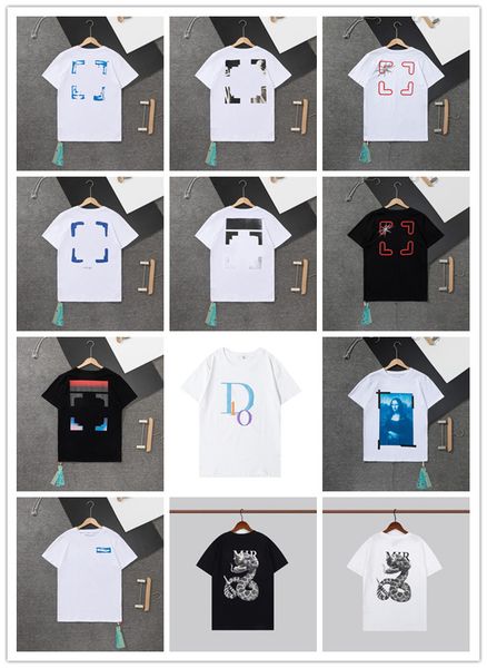 

new mens womens designer t shirts printed fashion man t-shirt cotton casual tees short sleeve luxury hip hop streetwear tshirts, White;black