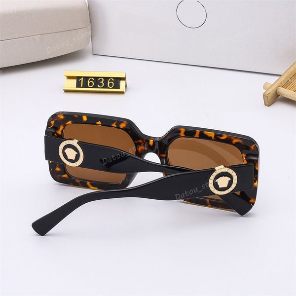 

men designer sunglasses fashion summer sun glasses for womens outdoor drive eyewear polarized sunglass big frame square goggle with box, White;black