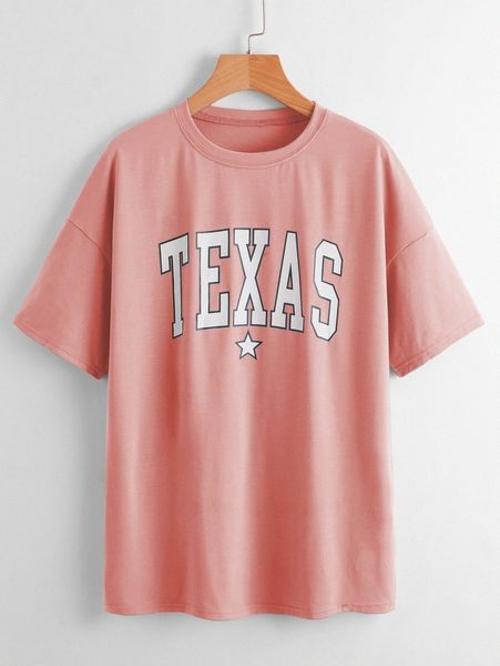 

plus letter & star tee a9xv#, Black