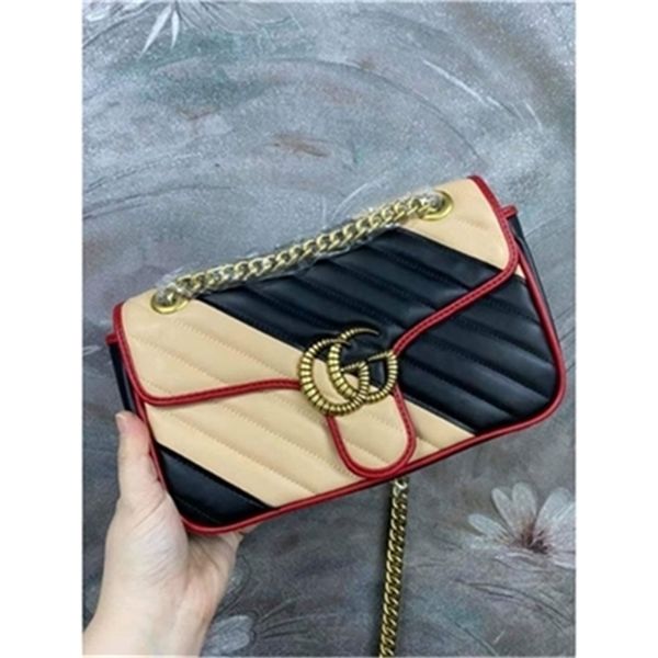 

designers grade diagonal marmont flap chain bag luxury bags