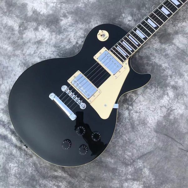 

factory customization lp 60s black electric guitar