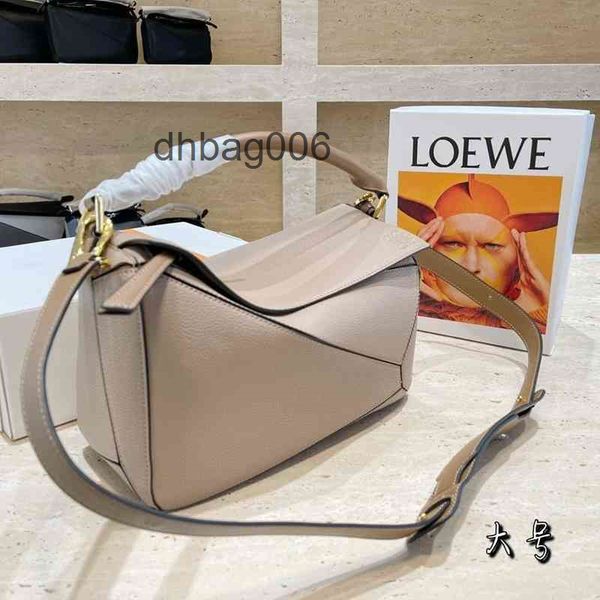 

2022 shoulder bags bag designer women handbag loews bag leather puzzles mini geometric trend single shoulder messenger 11 xisb