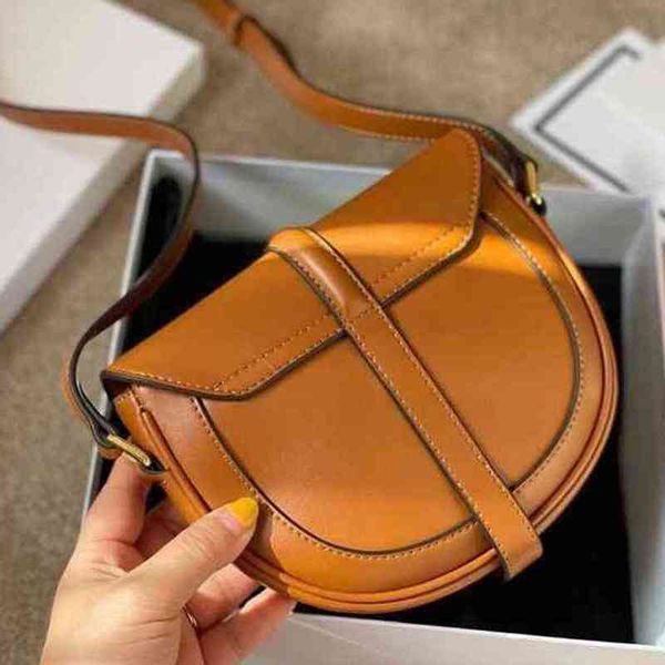 

crossbody bags women's leather wallet brand designer handbag pure color shoulder simple atmosphere messenger women purses besace 211028