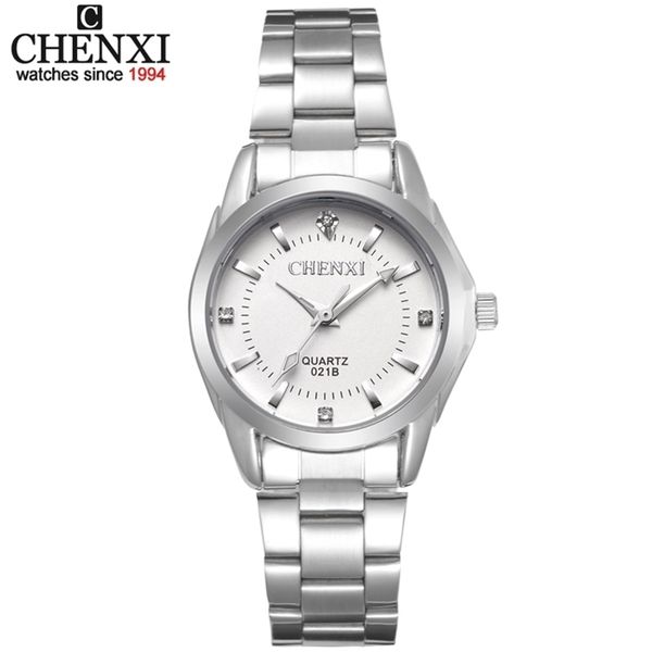 

chenxi luxury brand fashion watches women xfcs ladies quartz watch women's dress clock wristwatches relojes mujeres 220409, Slivery;golden