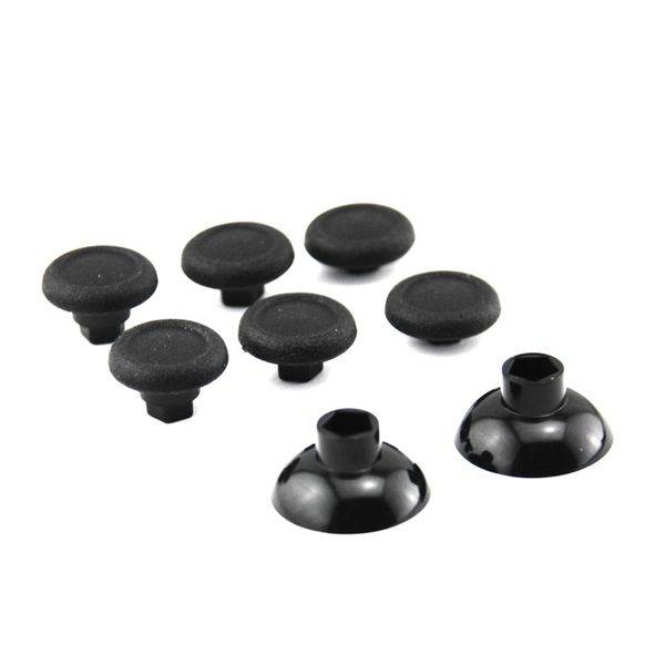 Gamepad 8 em 1 Thumbsticks removíveis thumb pau analógico thumbstick Capela de joystick capa troca apertos para ps4 slim pro controlador fedex dhl ups free ship free