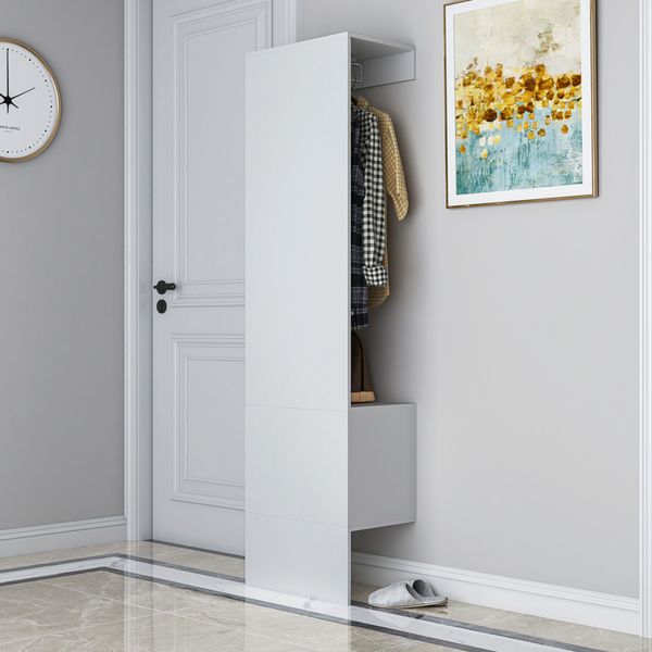 

open wardrobe with 1door white