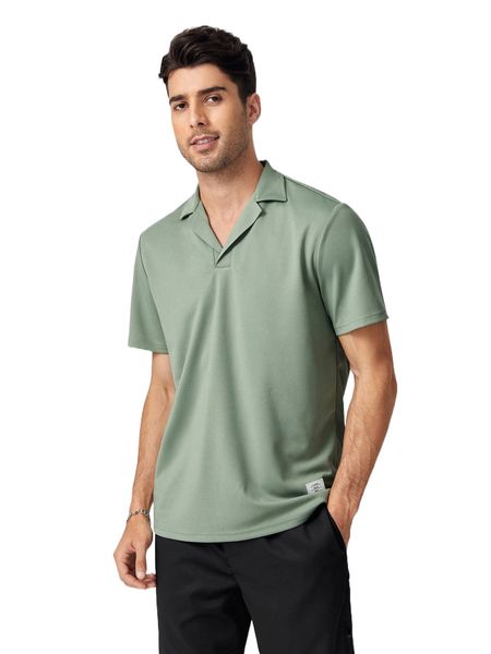 

men patch detail polo shirt m9um#, White;black