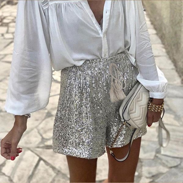 Abiti casual all'ingrosso WHWOMEN Shiny Wipple Pencil High Witrskirt Mini Mini Gigine Outfit Rave Dreese Clothing Fe Fe