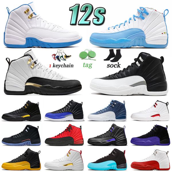 

big size us 13 jumpman basketball shoes 12 12s hyper royal black taxi low easter twist flu game mens sneakers sports utility grind men train
