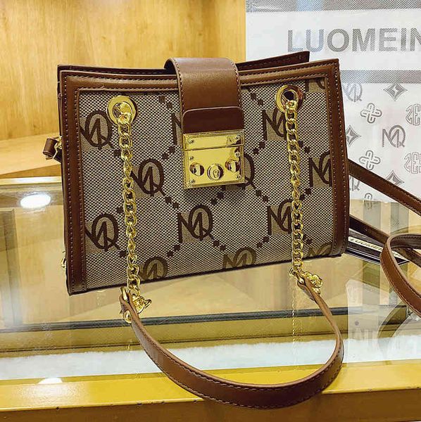 

factory direct 65% off summer 2022 new fashion messenger women's feeling versatile ins texture chain shoulder bag