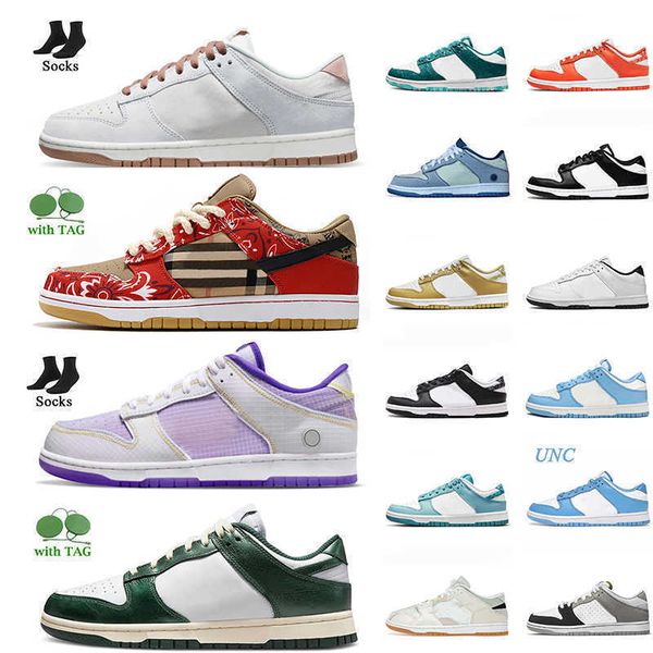 

2022 women mens sb dunksb low running shoes black white fossil rose union la court purple vintage green unc harvest moon mummy platform