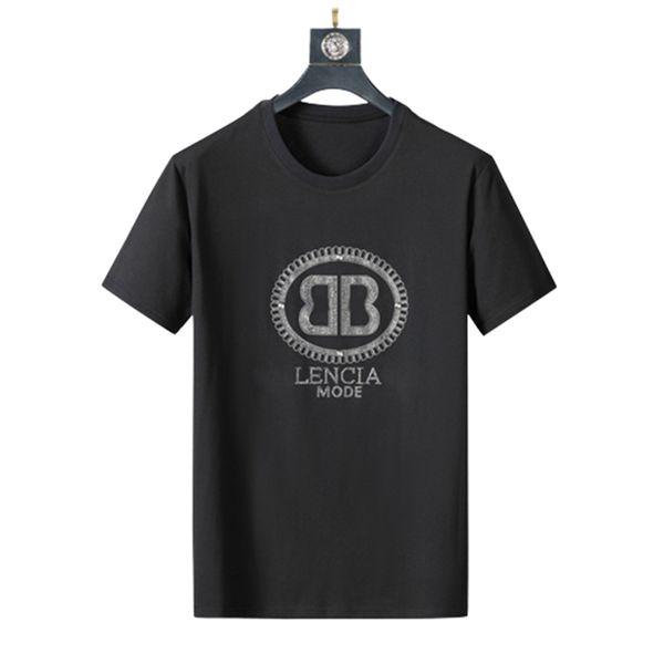 

2022 new mens womens designer t shirts printed fashion man t-shirt cotton casual tees short sleeve luxury hip hop streetwear tshirts 93, White;black