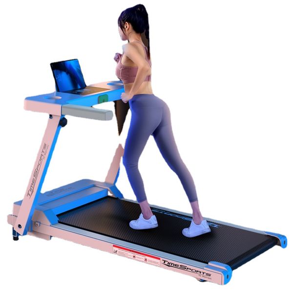 1-10km / h velocidade ajustável dobrável esteira elétrica pequeno interior ultra-silencioso home fitness exercício cinta de correrwalking pad