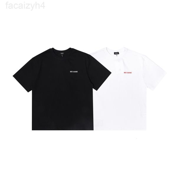 

men's t-shirts designer 2021 spring / summer we11 new trend small embroidery casual round neck short sleeve t-shirt for men and women j, White;black