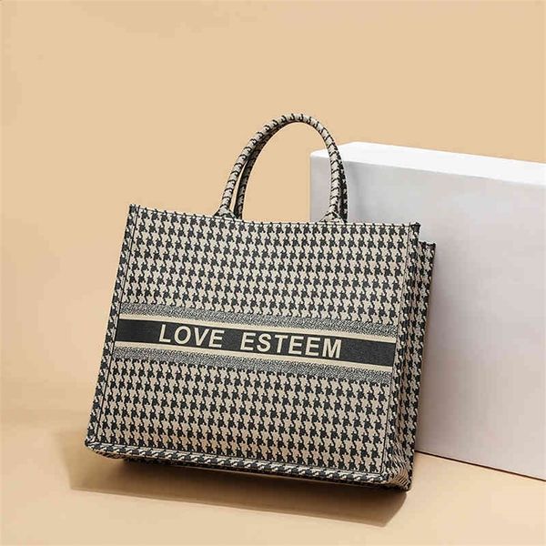 

handbag lattice autumn and winter show large capacity tote commuter portable 75% purses stores sale