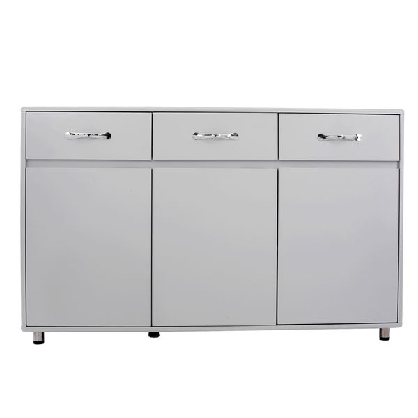 

dining room furniture livingroom three doors side table-white